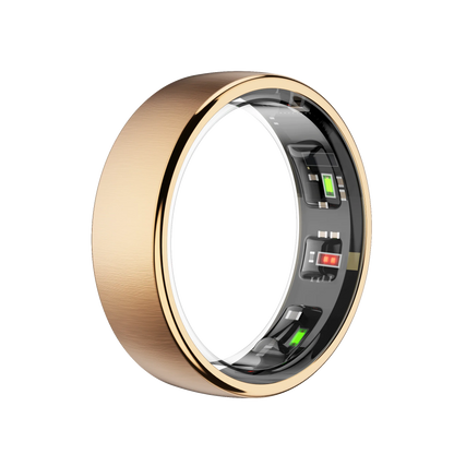 New R10 Waterproof Smart Ring Health Monitor Men & Women Health & Sleep Monitor Smart Rings Multi-Sport Modes Qring APP